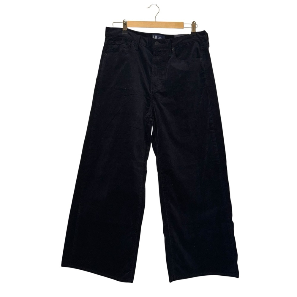 New High‎ Rise wide leg Velvet Straight Pants